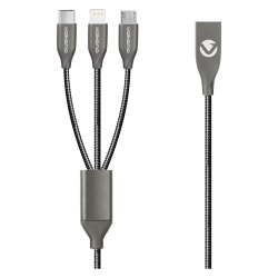 Volkano Iron 3 In 1 Cable
