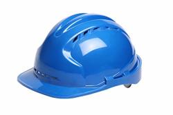 Uninova Safety Hard Hat - Adjustable Abs Helmet - 6-POINT Suspension Hard Hat Blue