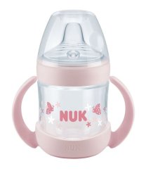 Nuk - 150ML Nature Sense Learner Bottle - Pink