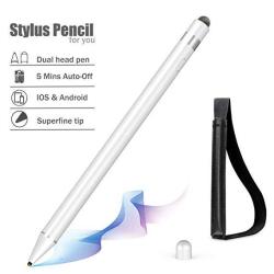 Smartland Stylus Pencil Compatible For Apple Ipad 2 In 1 High Sensitive 5 Mins Auto-off Smart Digital Pen With Active Styli Tip Compatible For Apple Ipad Pro i