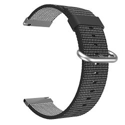 22MM Quick Release Universal Watch Band Moko Nylon Adjustable Replacement Strap For Amazfit samsung Gear S3 FRONTIER S3 Classic motorola Moto 360 2ND Gen 46MM GARMIN Vivomove huawei 2