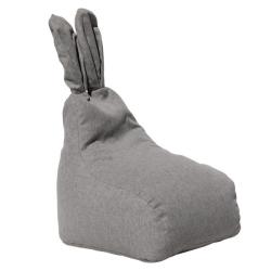 4AKID Jeronimo-bunny-bean-bag-grey