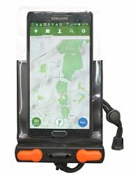 Aquapac Aquasac Waterproof Phone Case For Iphone 8 XS - IPX8 - Black orange Black orange
