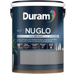 Enamel Paint Waterbased Nuglo Matt 5LT Black