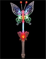 Fairytale Princess Toy Costume LED Butterfly Wand