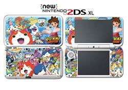 Yo-kai Watch Blasters: Red Cat Corps White Dog Squad Video Game Vinyl Decal Skin Sticker Cover For Nintendo New 2DS XL System Console