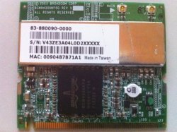 QDSBRCM1005-D Dell Wireless 1350 BCM94306MPSG Card - M4479 0M4479 CN-0M4479