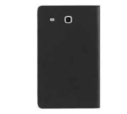 Leather Tablet Flip Case For Samsung Galaxy Tab E 9.6 T560 T561 - Black