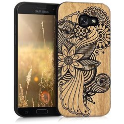 Kwmobile Full Armor Case For Samsung Galaxy A5 2017 - Heavy Duty Shockproof Protective Hybrid Case Cover - Black light Brown