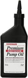 Robinair 13119 Premium High Vacuum Pump Oil Pack Of 1