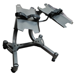 Silver Dumbbell Stand -