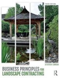 Business Principles For Landscape Contracting Hardcover 3RD New Edition