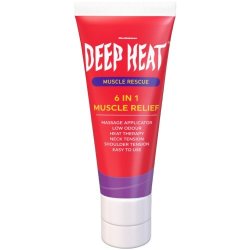 Deep Heat Muscle Rescueneck And Shoulder Cream Unique Rosemary And Vanilla Fragrance 50G