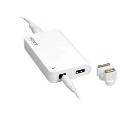 Syntech Port Connect 60W Apple Macbook Power Supply with USB 2.1A Port