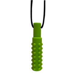 Sensory Chewable Necklace Pendant - Green
