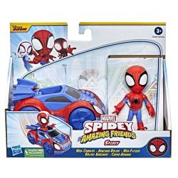 Marvel Spidey Amazing Friends-vehicle And Figure Spidey