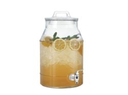 Regent - Beverage Dispenser With Glass Lid - 7.5lt