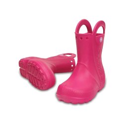 Crocs Kids Handle It Rain Boot Candy Pink