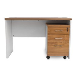 Gof Furniture - Nero Office Desk Oak