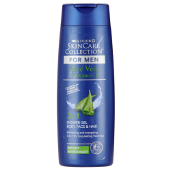 Skincare Collection For Men 3-IN-1 Shower Gel Aloe Vera & Vitamin C 400ML