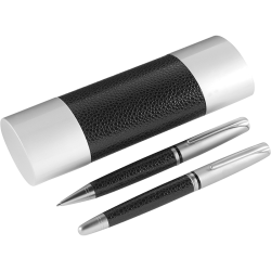 Exclusive Pen Set In Matching Case - Black