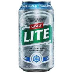 Castle Lite Can 330ML - 12