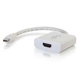 C2G CABLES To Go 54308 4K MINI Displayport To HDMI Active Adapter Converter White