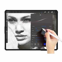 New Ipad Pro 12.9 In Paper-like Ipad Screen Protector Anti-glare Scratch Resistance High Touch Sensitivity Anti-fingerprint Using Apple Pencil To Write Like On Paper