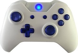 White Blue Chrome Xbox One Gm Master Mod Modded Controller For Call Of Duty Rapid Fire Mod For Black Ops 3 Quickscope