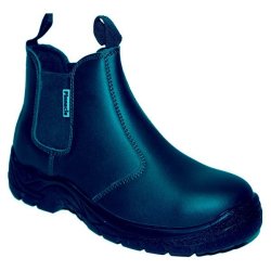 PINNACLE Austra Safety Boots - Chelsea Black SIZE-6