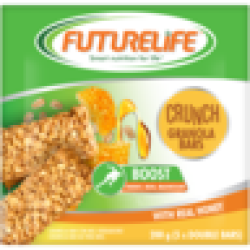 Futurelife Crunch Honey Flavoured Granola Bars With Real Honey 5 X 40G