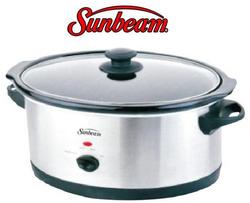 Sunbeam Kitchen Appliances Sunbeam 4.5L Stainless Steel Slow Cooker