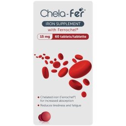 Chela-Fer Iron Supplement 60 Tablets