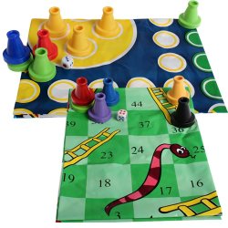 Deals On Bulk Pack X 4 Game Ludo Snakes Ladders Giant With Mat