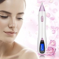 Skin Tag Remover Bezero Skin Tag Remover Adjustable 6-LEVELS Home Use LED Spotlight USB Rechargeable Spot Eraser Pro Pen For Wart Nevus Tatoo Freckles