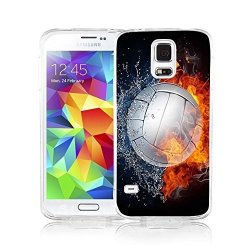 Galaxy S5 Case Viwell Samsung Galaxy S5 Case 2015 Personality Abstract Cool Volleyball Addict