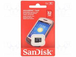 Wdt SDSDQM-032G-B35 32GB Micro Sd Card Only No J cno Returns