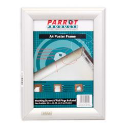 Parrot Poster Frame A4 360 270MM Single Mitred