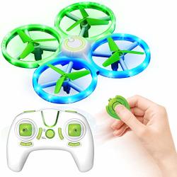 Power Your Fun UFO1 MINI Drone For Kids - Small Drones For Beginners LED Drone With Hand Motion Sensors