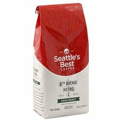 Seattle's Best 6TH Avenue Bistro Level 4 Medium Dark Roast Coffee 3PACK 2 Lb Each