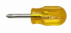 3/16-Inch Head Xcelite R3166 Vanadium Steel Slotted Round Blade Screwdriver 6-Inch Blade Length 9-5/8-Inch Overall Length