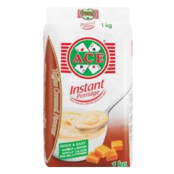 ACE Instant Porridge Toffee Caramel Flavour - 1KG X 20