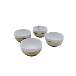Symphony Adorn Gold Condiment Bowls Set Of 4 Piece SGN2086
