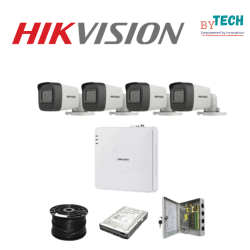 Hikvision 4 Channel Embedded 1080P HD Cctv Kit