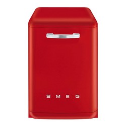 Smeg 50&#039 S Retro Style Dishwasher Red - Blv2r-2