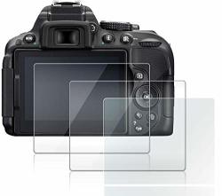 Camera Screen Protector Compatible Nikon D5600 D5500 D5300 Acutas 3 Pack Anti-scratch Tempered Glass