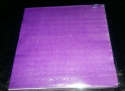 Purple Serviettes 10