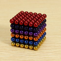 216PCS 5MM Colorful Diy Neocube Magic Beads Magnetic Balls Puzzle