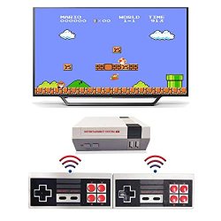 Jueapu Retro Game Console Nes Classic Edition System Plug And Play Tv Games With Wireless Controller Nes Classic Game Console Built In 620 Classic