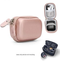 Casesack True Wireless Earbuds Case For Jabra Elite 65T Elite Active 65T Elite Sport True Wireless Earbuds Mesh Pocket For Cable And Elastic Secure